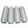 St-type Pure Silver Metallic Thread, Made of Polyester/Metallic